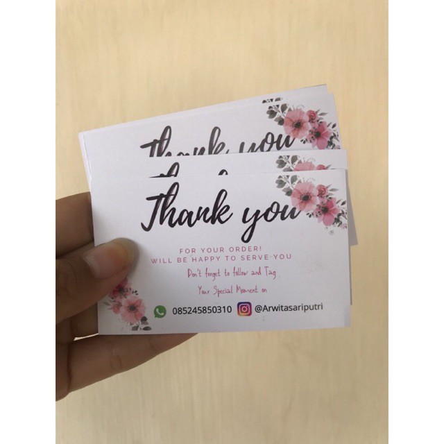 

THANK YOU CARD MURAH