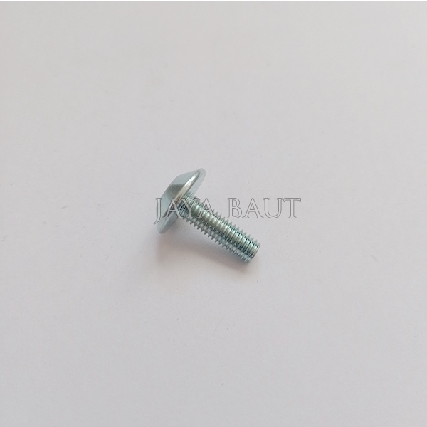 10 Pcs Baut Body m5 Kunci L Crome &amp; Galvanis / Baut Body Yamaha X RIDE / Baut Body Drat 8