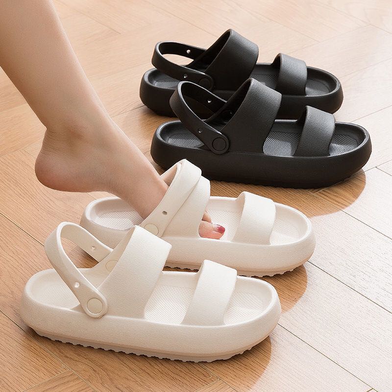 Mainland Sandal Slop Pria Wanita Sandal Karet Casual Korean Fashion Indoor Outdoor HSN104