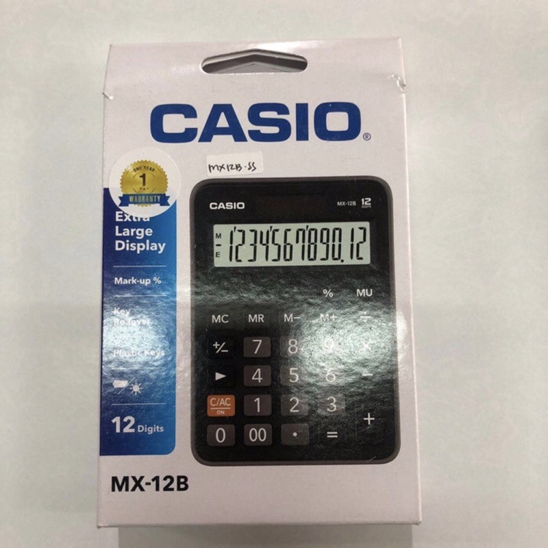 

Kalkulator CASIO MX 12-B