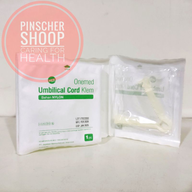 UMBILICAL CORD KLEMP PENJEPIT TALI PUSAR BAYI SATUAN