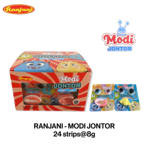 

Ranajani Modi Jontor Gummy Candy / Permen Aneka Rasa