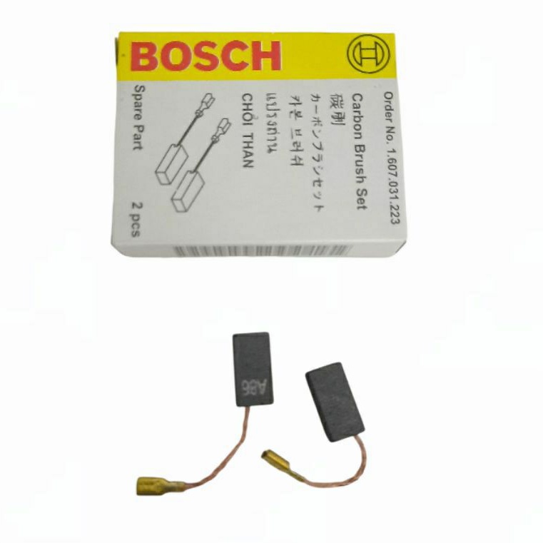 2 Escobillas De Carbón De 5 X 8 X 16 Mm Para Bosch GWS 6-115 E 8-100 C