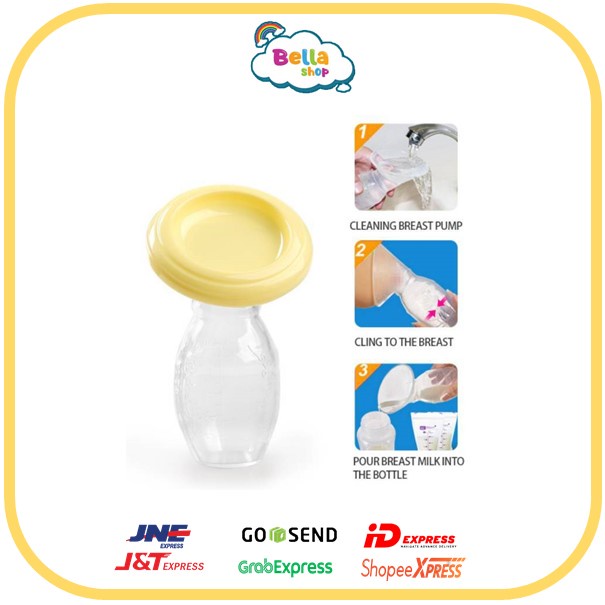 BEBELLE POMPA ASI MANUAL SILIKON / SILICONE BREAST PUMP / TABUNG ASI