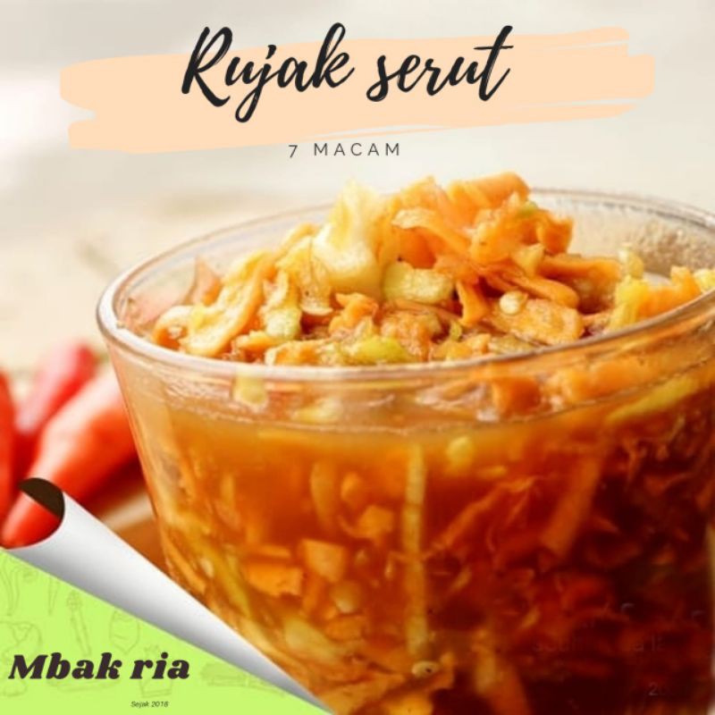 Rujak Serut | Rujak 7 Bulan | Ruajak 7 Bulanan | Varian