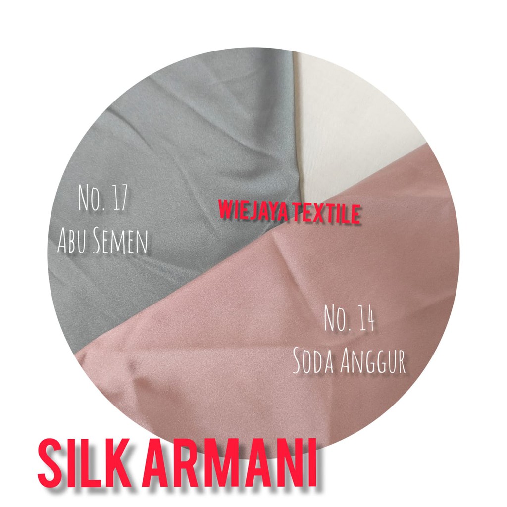 Kain Silk Armani Murah Grade A