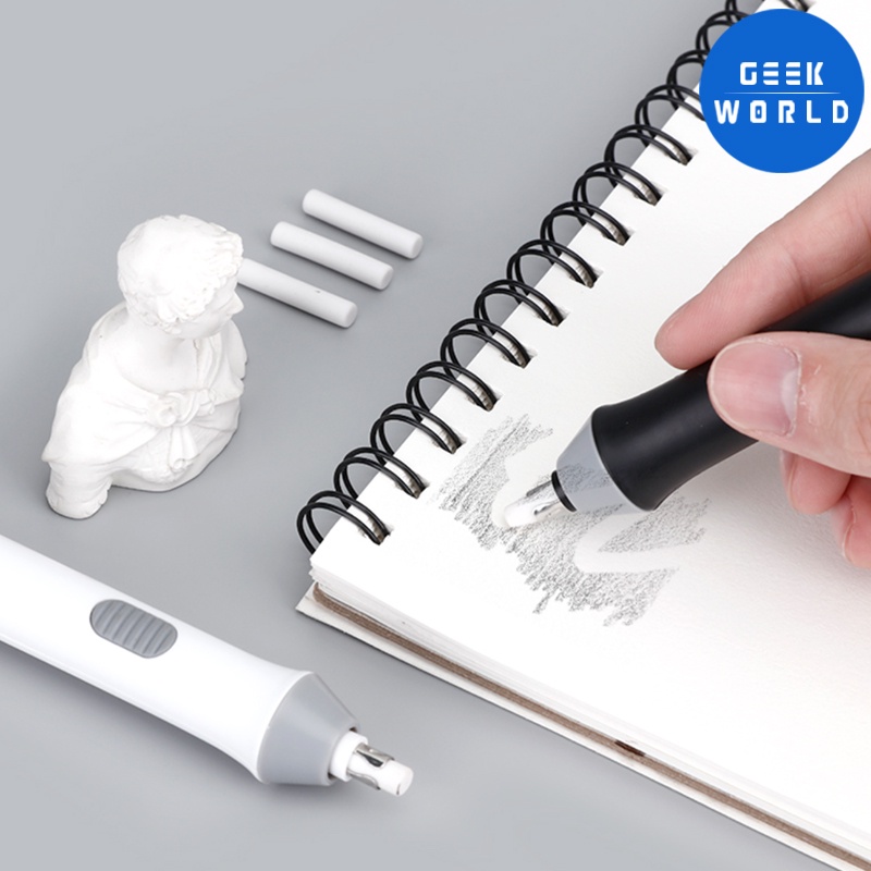 

Pencil Eraser Electric Penghapus Pensil Elektrik Otomatis merk Tenwin 8302wt