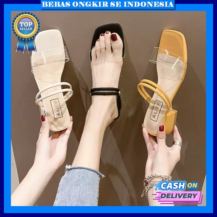 Heals Termurah Sendal Kondangan Ibu2 Sandal Hak Tinggi Sepatu Hak Tinggi Heels Viral Sendal Wanita K