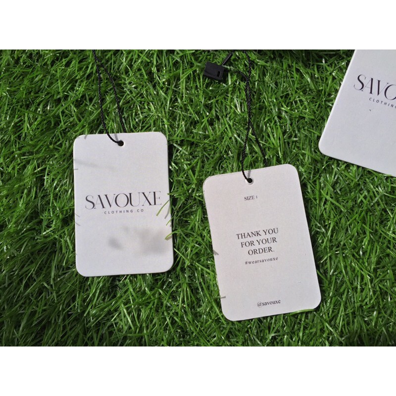

hangtag Greetingcard Sticker Custom 1 set 500 pc