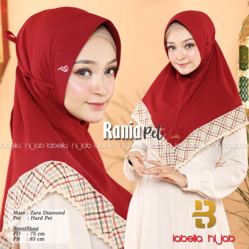 HIJAB RANIA PET ori LABELLA