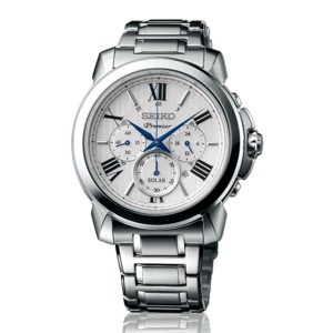 Seiko SSC595P1 Premier Solar Chronograph SSC595 ORIGINAL