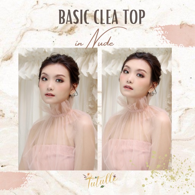 CLEA TOP RUFFLE MAKEUP