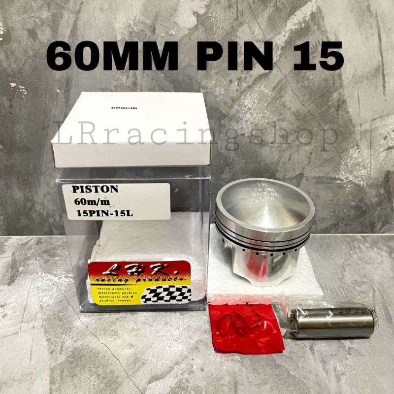 Piston LHK 60 60mm pin pen 15 set ring piston seher LHK thailand