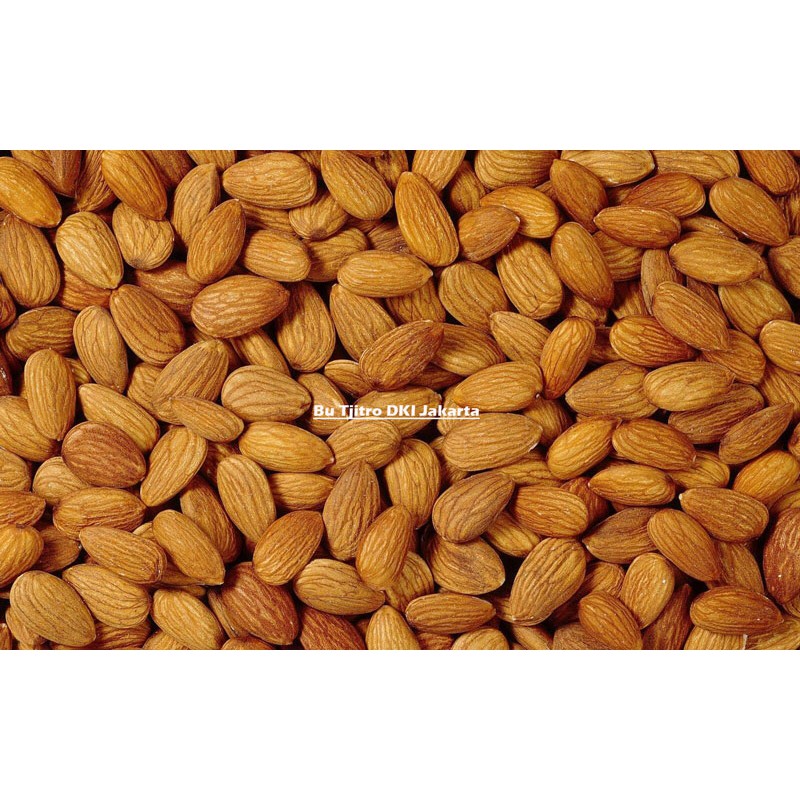 Kacang Almond Almon Mentah Utuh 500 Gr - Almond Raw Supreme Premium