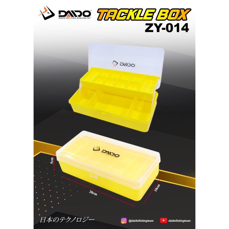 Kotak Pancing / Tackle Box Daido ZY-014