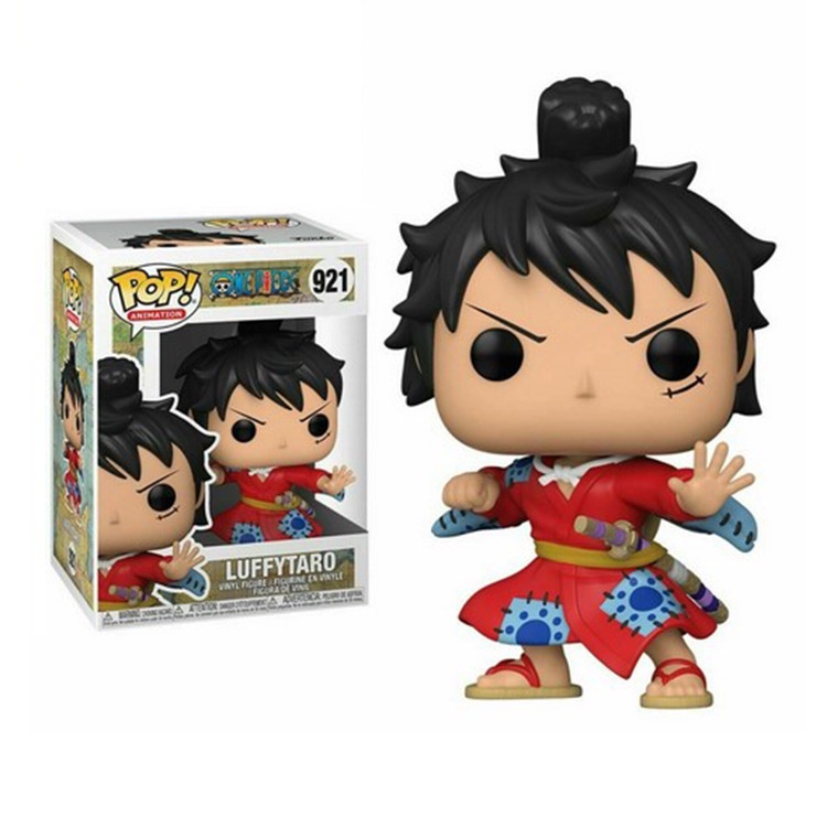 Funko pop Mainan Action figure Karakter anime ONE PIECE Zoro Luffy Law chopper