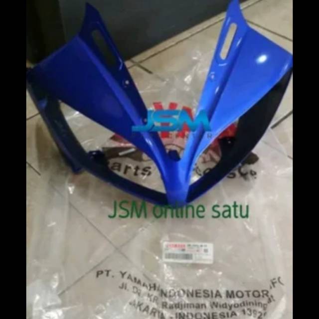Cover lampu depan R15 lama V2 Biru Original