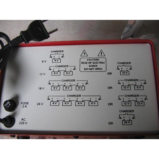 Charger Aki / Accu Merk Stanley (6v-12v-18v-24v)