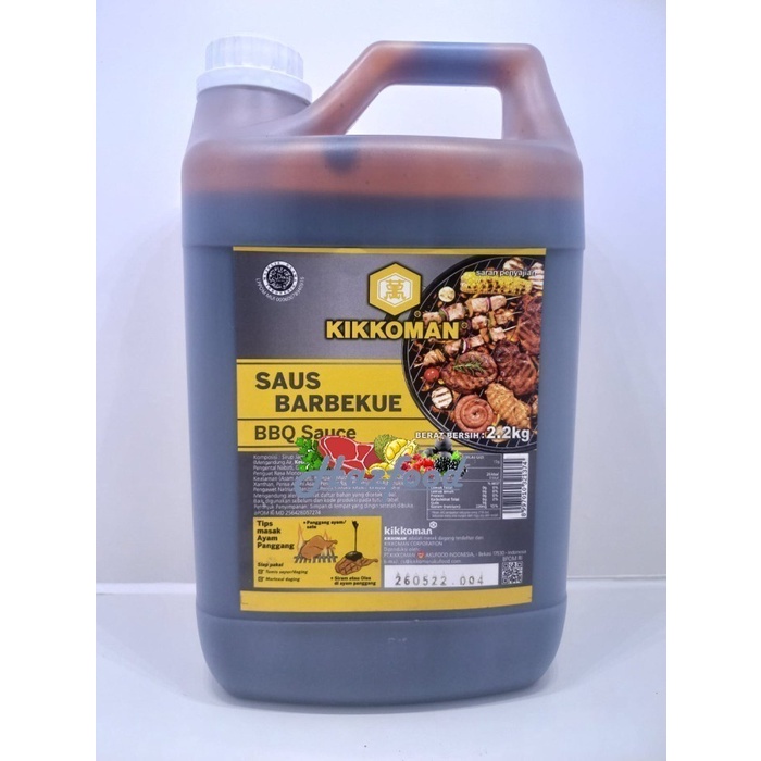 

KIKKOMAN SAUS BARBEKUE -BBQ SAUCE JERIGEN 2,2 KG