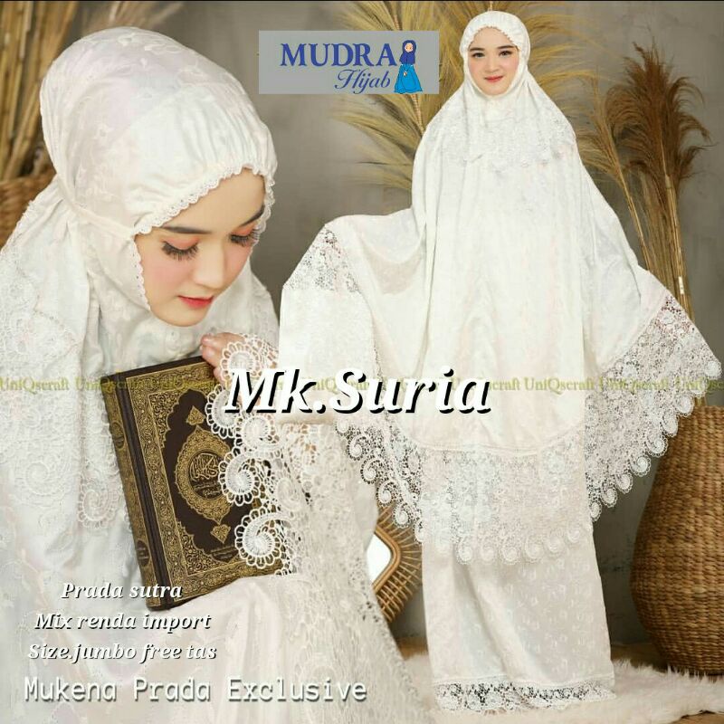 MUKENA SEROJA, MK SURIA Ori by Mudra