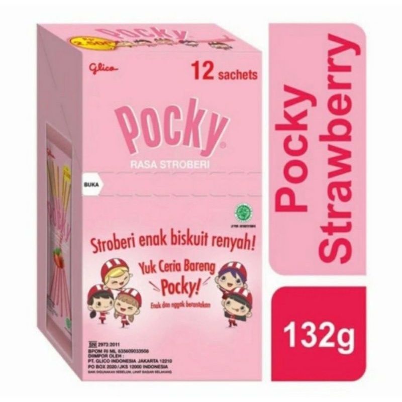 

Glico Pocky Sachet 11 gram ( 1 pack isi 12 pcs)