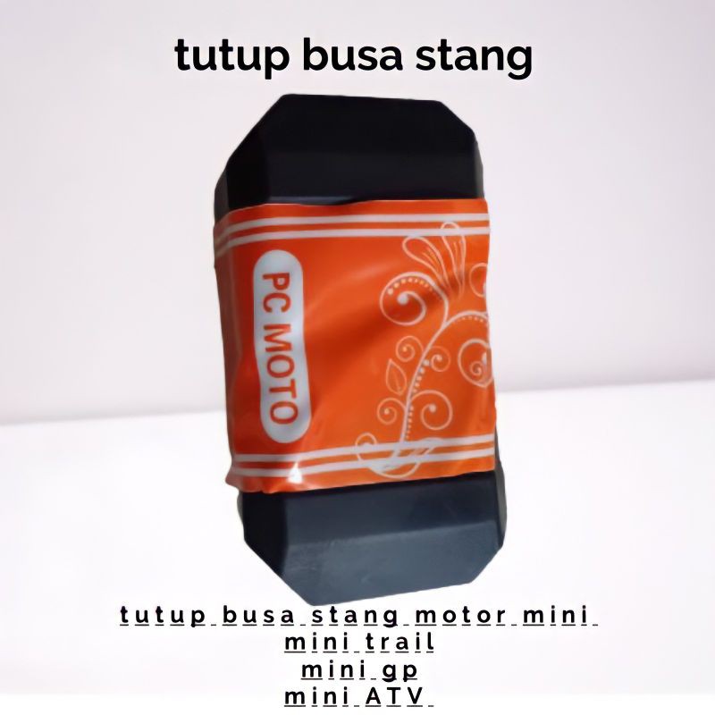 tutup busa stang mini motor trail gp atv 49cc