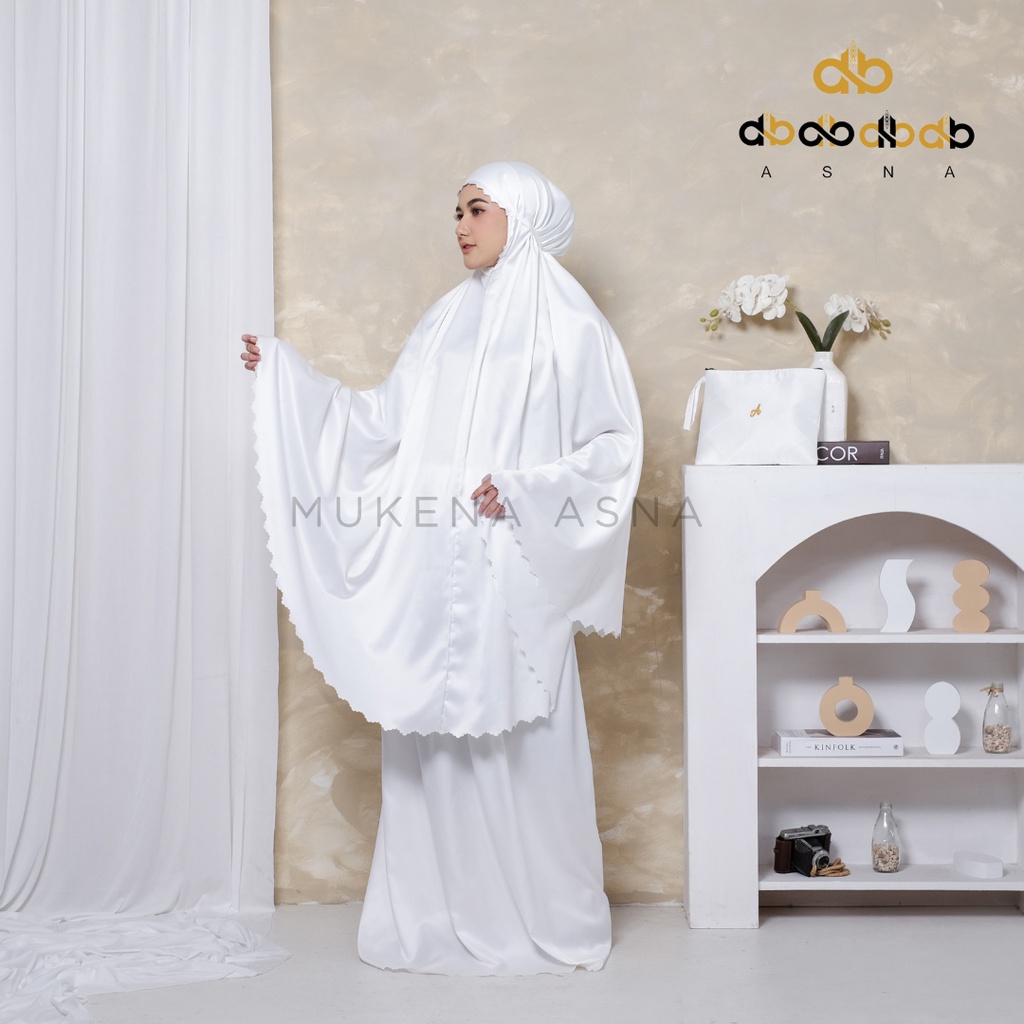 Mukena Dewasa Mewah Daily AsnaCollection٩٩ Laser Cut Premium