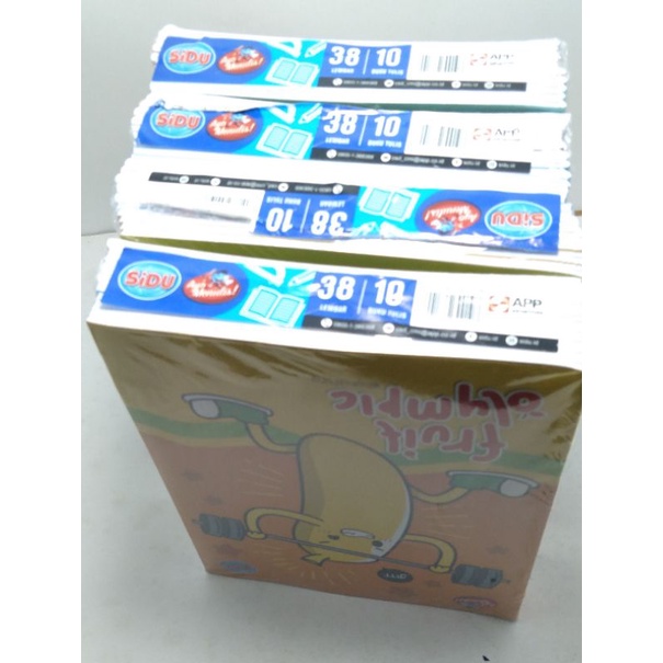 

buku tulis bergaris sinar dunia sidu 38