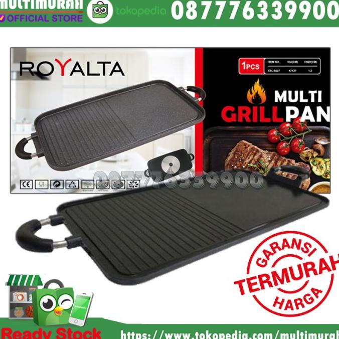 Jual MULTI GRILL PAN Tebal suggo Alat bakar panggang sate ayam daging