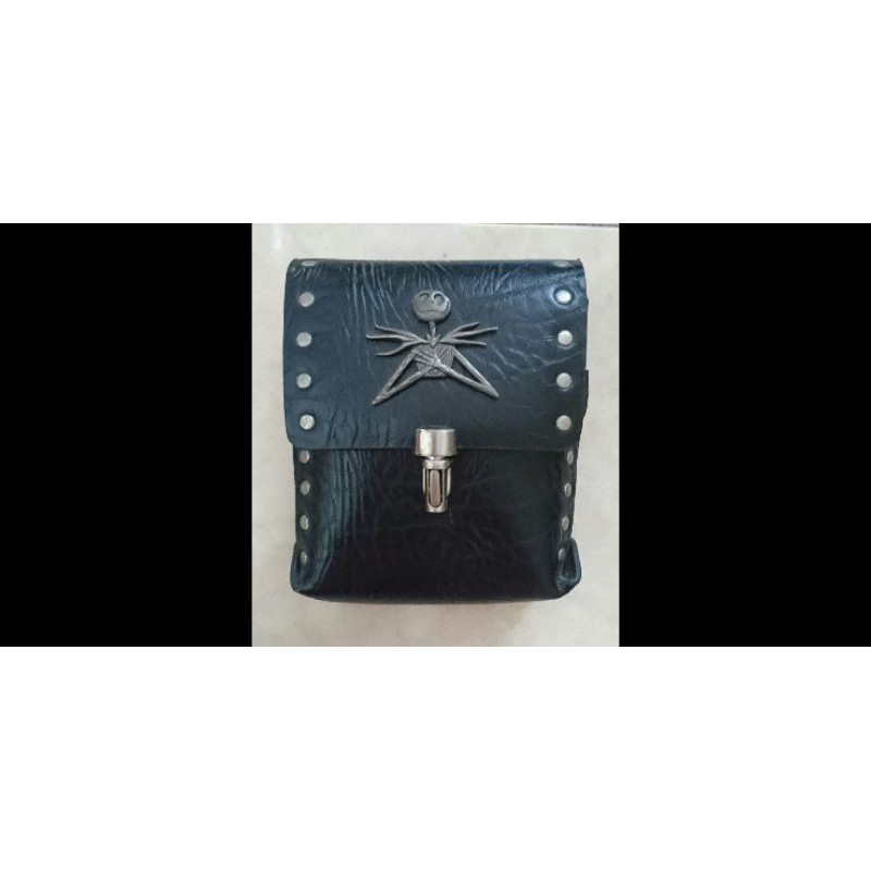 TAS JACK SKELLINGTON NIGHTMARE BEFORE CHRISTMAS SKULL TENGKORAK