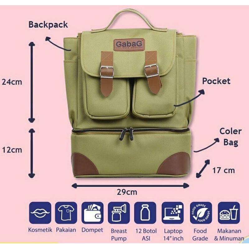 Cooler Bag Ransel Gabag Lemon Series