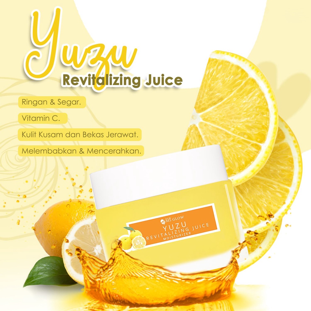 YUZU Revitalizing Juice MS Glow ORIGINAL - Perawatan Kecantikan Kulit Wajah Berjerawat Beruntusan - Beauty Skincare BPOM