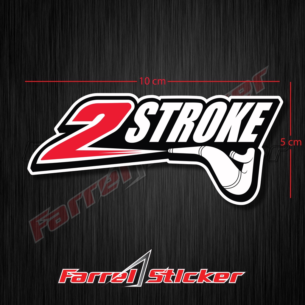 stiker dua tak Sticker 2 stroke