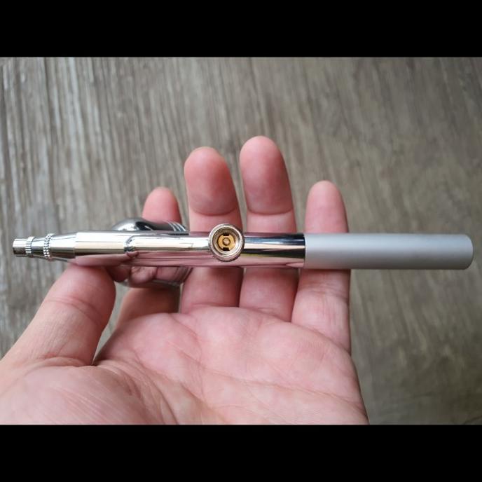 Air Brush Spray Gun Kit Lukis Art Paint Airbrush 0.2Mm 9Cc