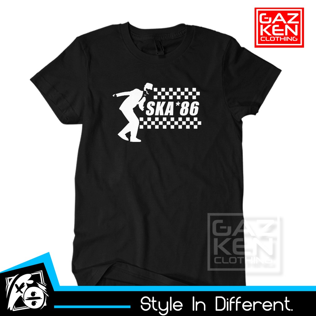 Kaos Musik Distro abg cowok UNISEX SKA 86 Uye Tone Youtube Channel Cotto Combed 24S