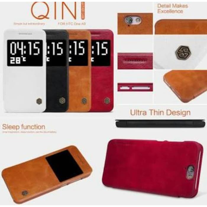 Jual Flipcase Flipcover Nillkin Qin Leather Case Htc One A9 Murah