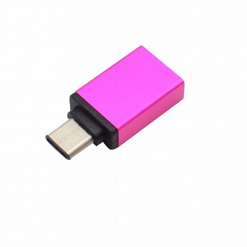 Aluminum USB 3.1 Type C Male to USB 3.0 A Female Mobile Cable Adapter Converter