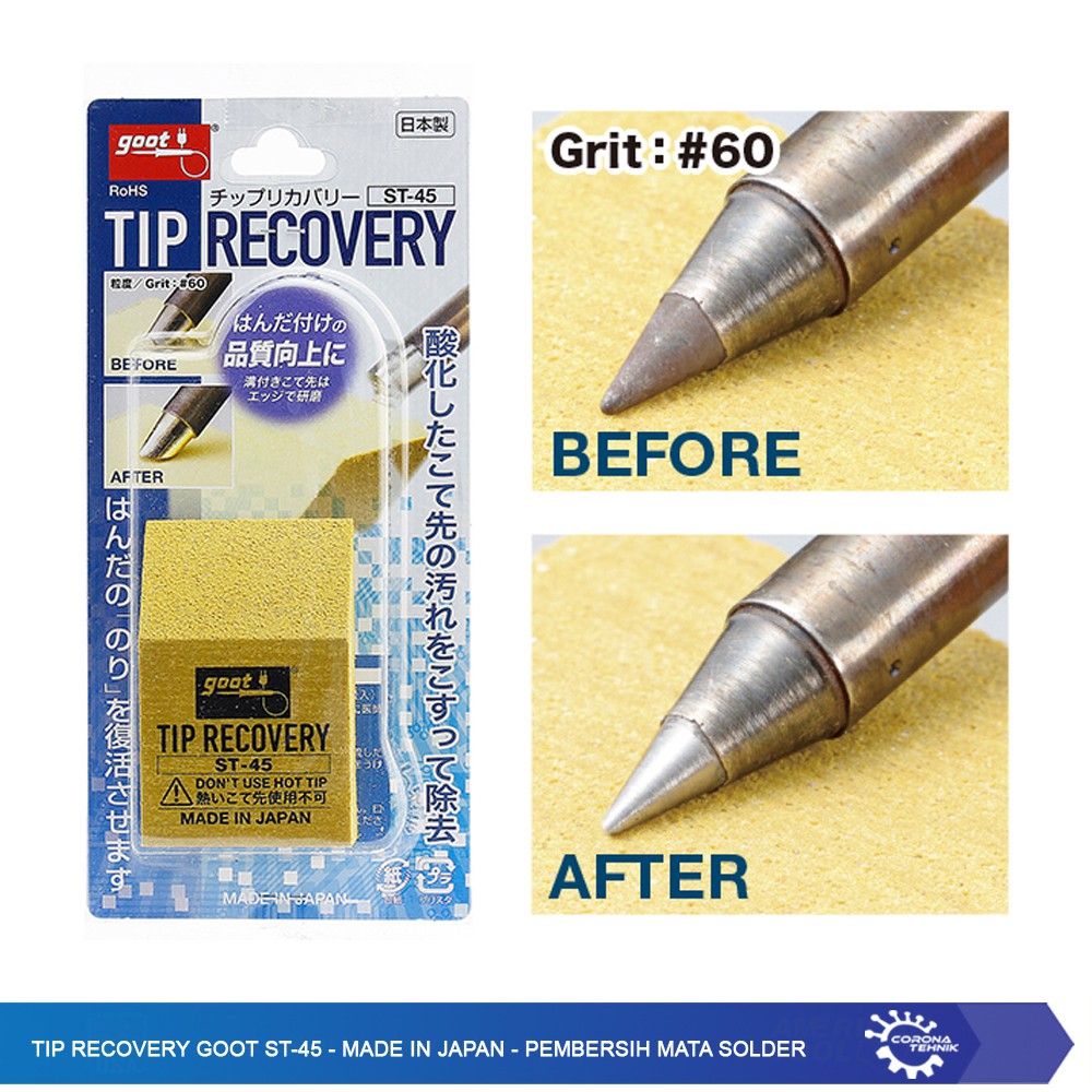 Tip Recovery Goot ST-45 - Made In Japan - Pembersih Mata Solder