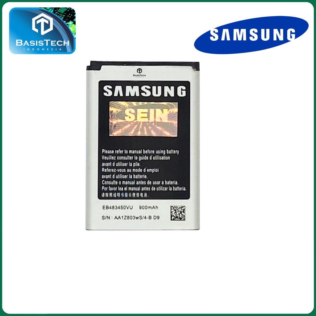 BATERAI SAMSUNG S3630 - C3528 - C3230 - C3752 - C3630C - C3530 - EB483450VU - ORI99