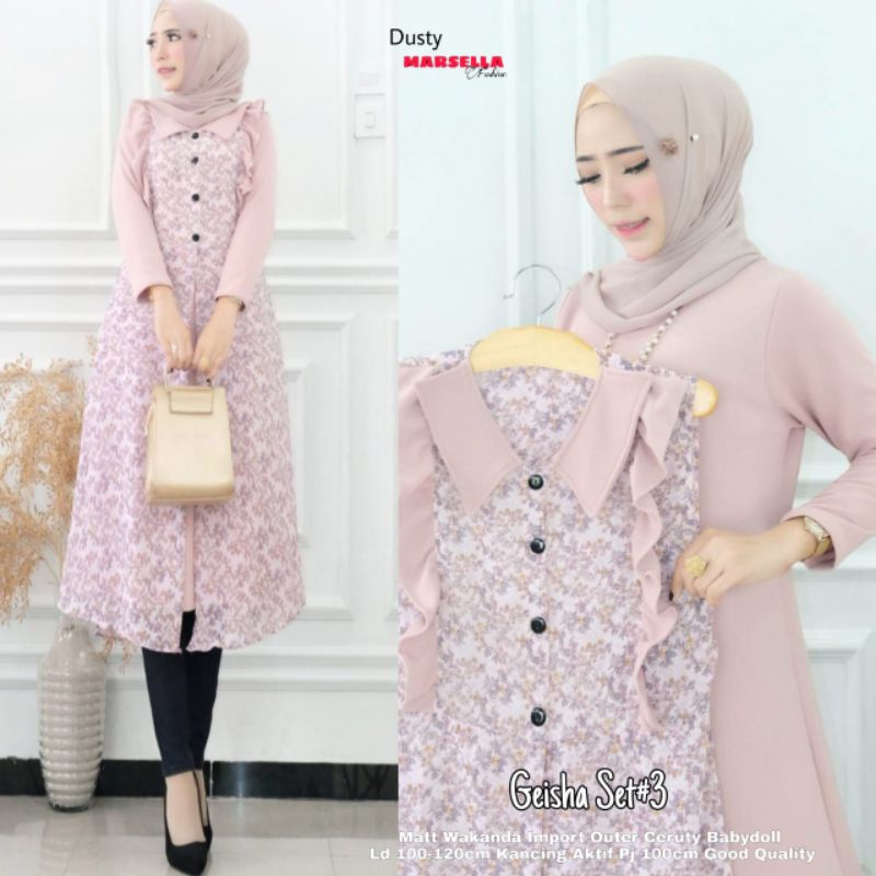 Geisha set#3 by Marsella 201121 set inner outer