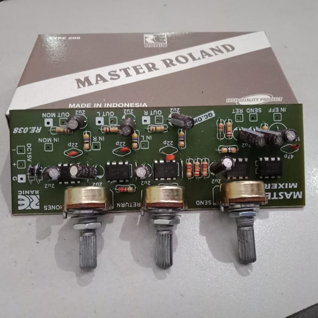 Kit Master Mixer Rolland Roland