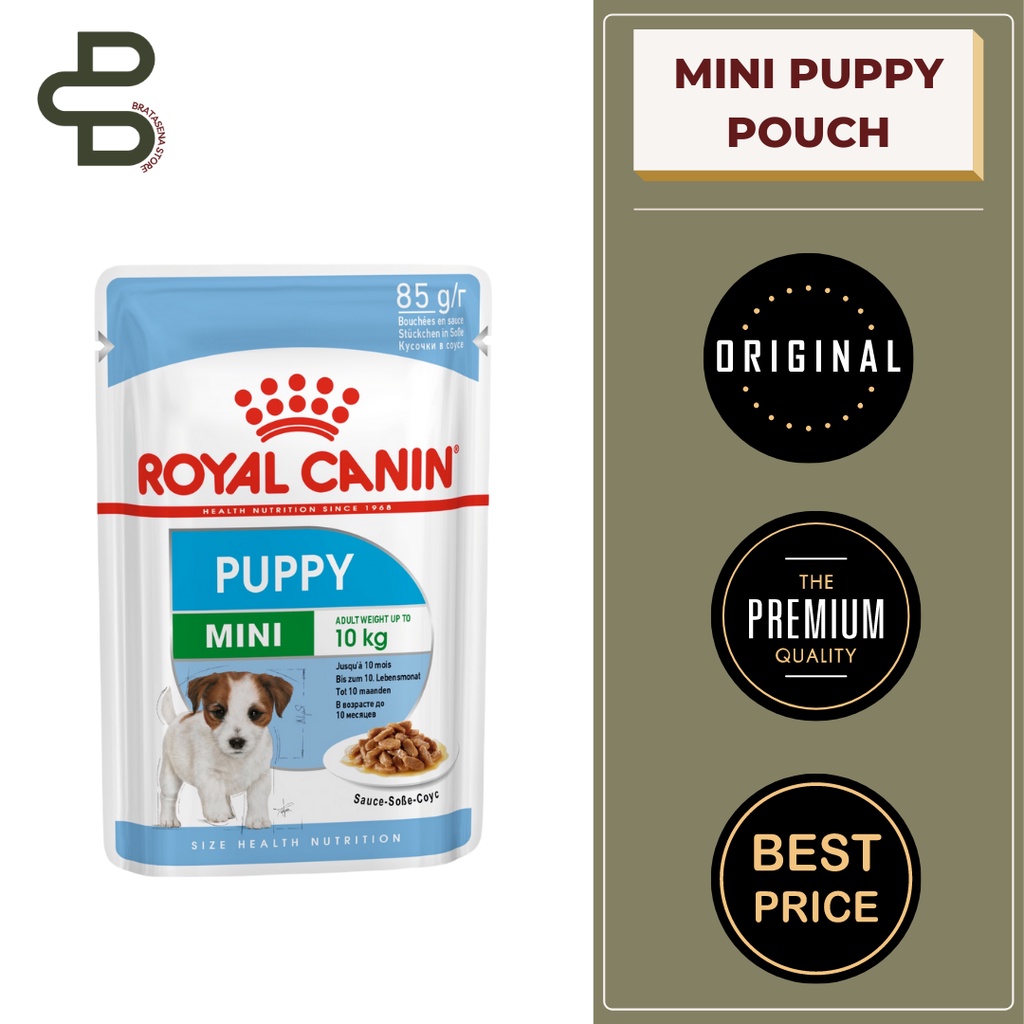 ROYAL CANIN MINI PUPPY WET POUCH / WET FOOD 85GR