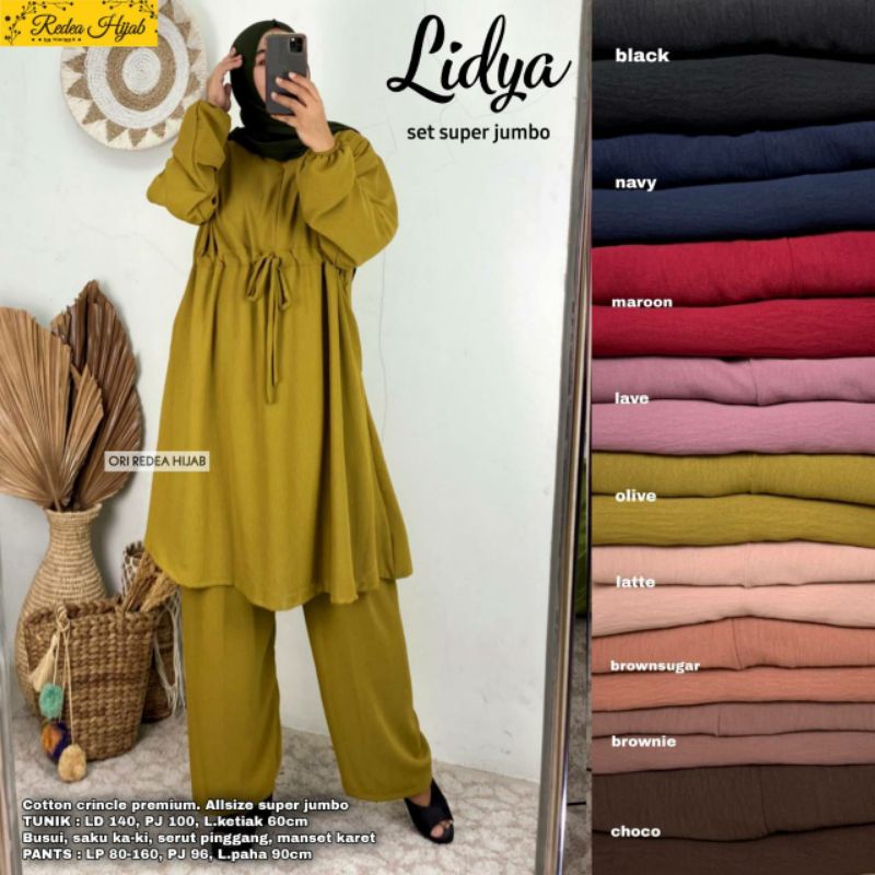 Lidya set super jumbo by redea