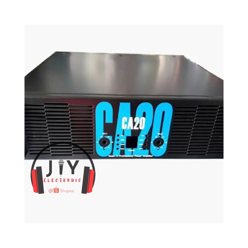 Box Power Kotak Power CA 20 CA20 CA-20 2 Channel Besi Plus Knop