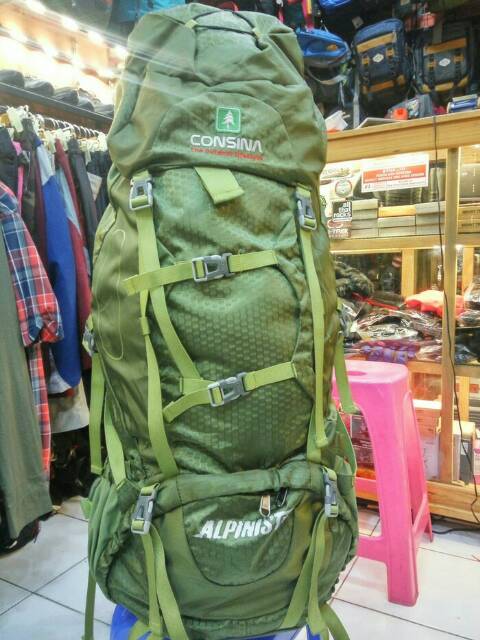 Tas gunung consina alpinist 75 L New 2018
