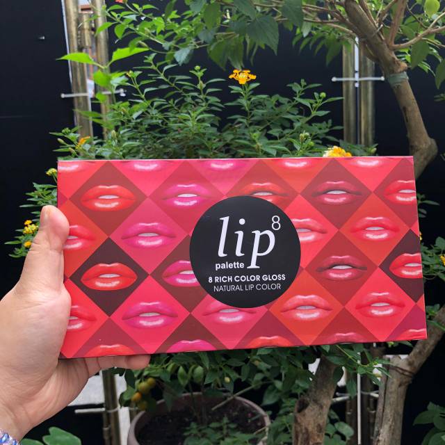LIPSTIK PALET 8IN1+KUAS HASAYA GIRL