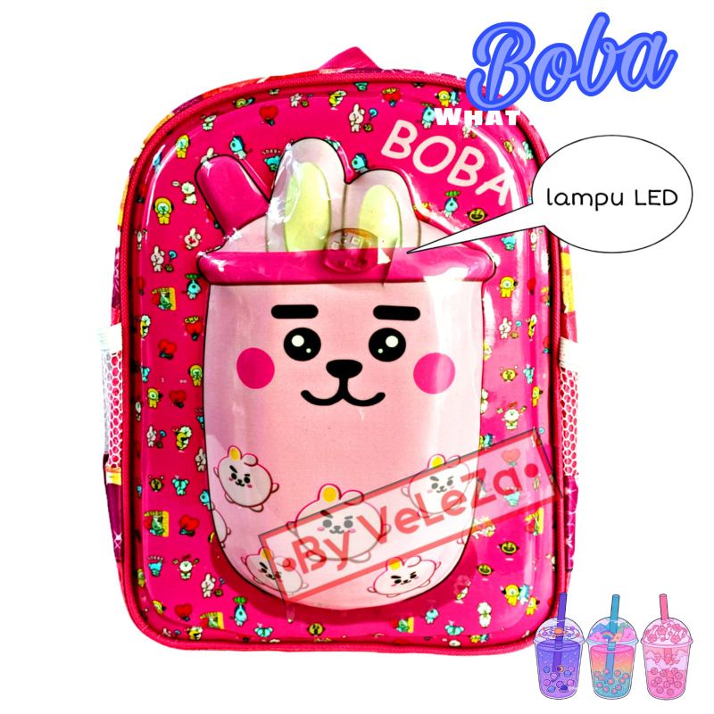 Tas anak ransel karakter Boba - tas anak