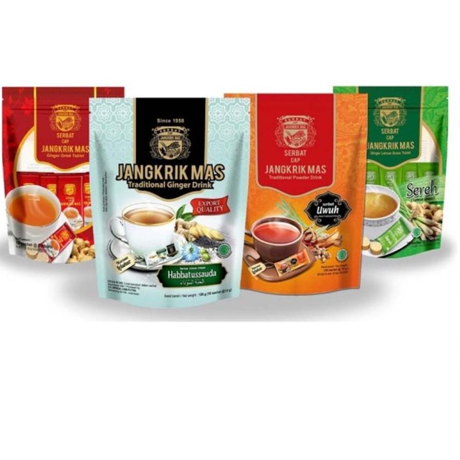 

[PROMO HEW56] Serbat jangkrik mas jahe wedang uwuh sereh Ready Stok