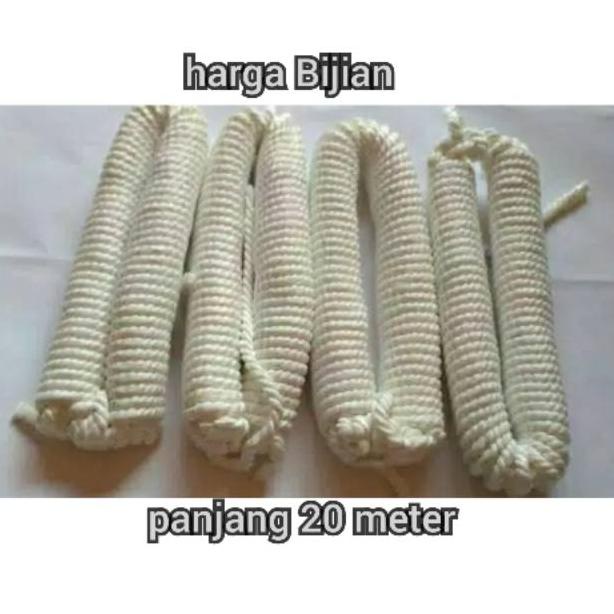 

[DISCOUNT 7AT100] Tali marlon 20 meter - tali tambang - tali pramuka - tali serat - tali nilon nylon - benang nylon Bayar Di Tempat