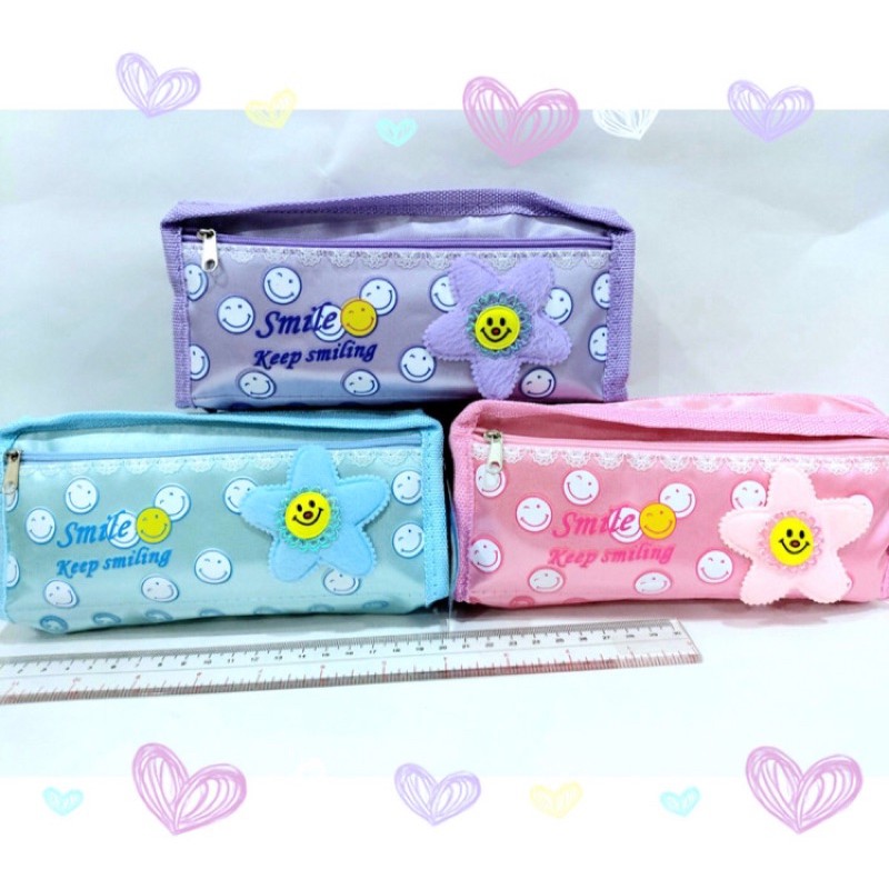 

Kotak Pensil/Pencil Case Smile Keep Smiling